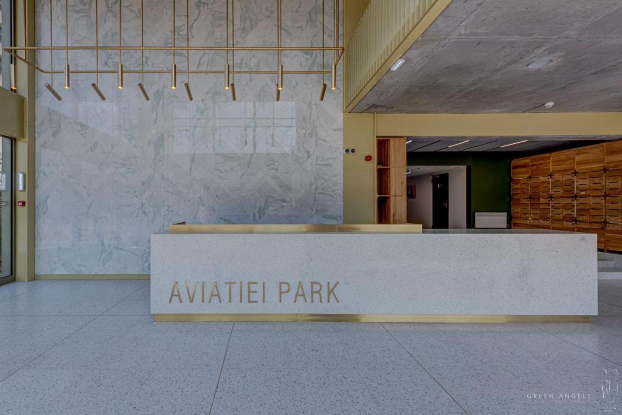 Brooklyn Studio - Aviatiei Park - Netflix - Parking Бухарест Екстер'єр фото